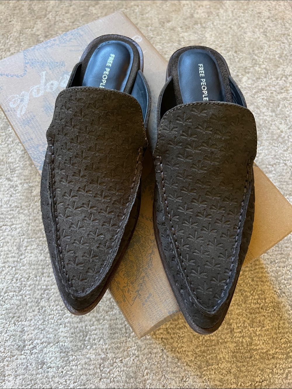 FREE PEOPLE Dragonfly Mocc Toe Loafers